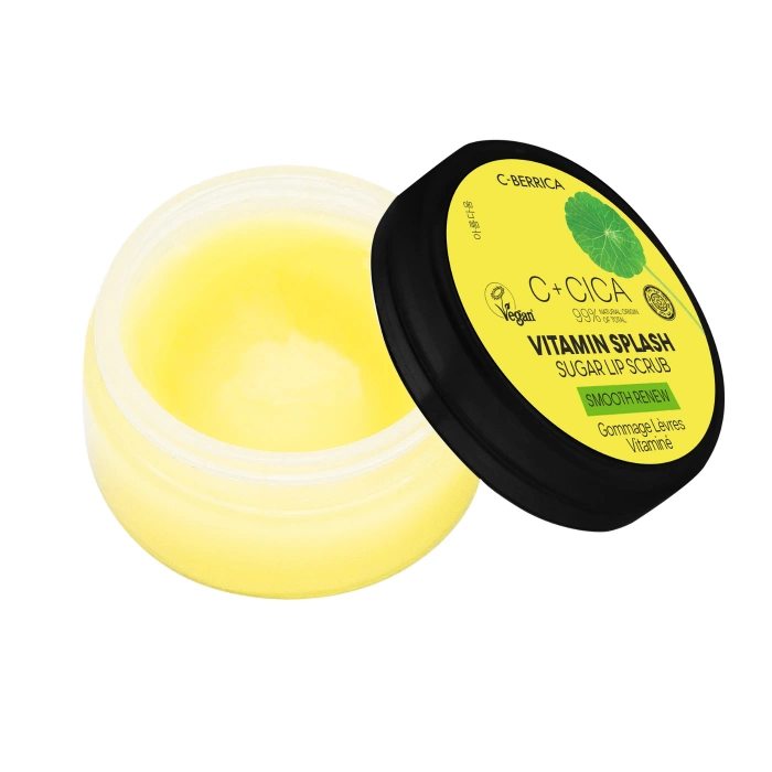 Peeling do ust cukrowy wygładzający, Cica C-Berrica