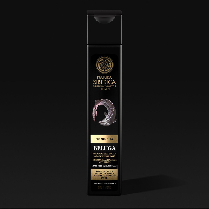 Naturalny szampon - aktywator wzrostu włosów dla mężczyzn Beluga Natura Siberica Men
