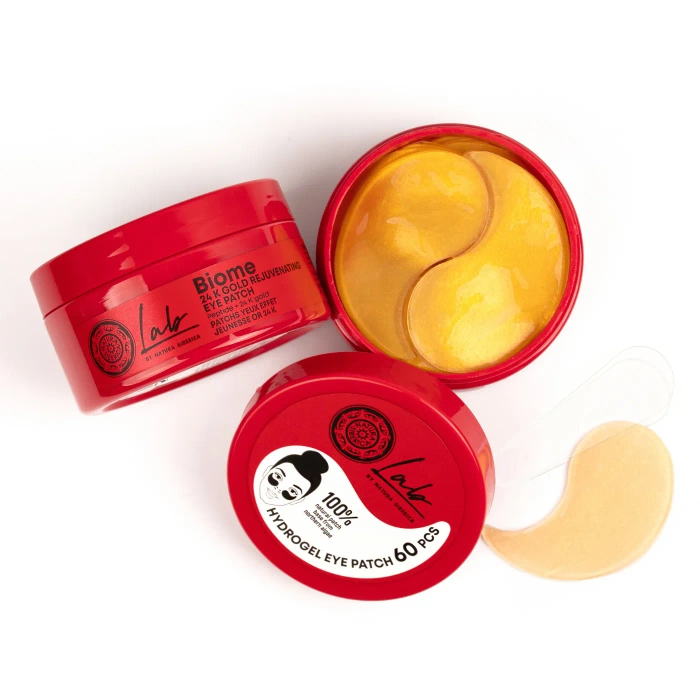 Płatki pod oczy z peptydem i 24K złotem Lab Biome