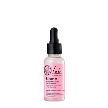 Odmładzające serum do twarzy z kwasem hialuronowym 1,25% i skwalanem 1% Lab Biome