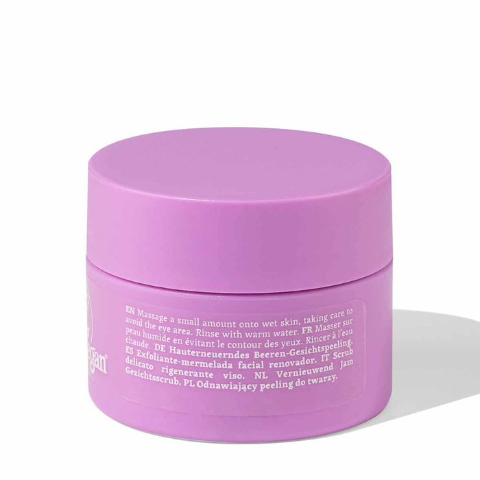 Wegański, odnawiający peeling do twarzy Blueberry Siberica