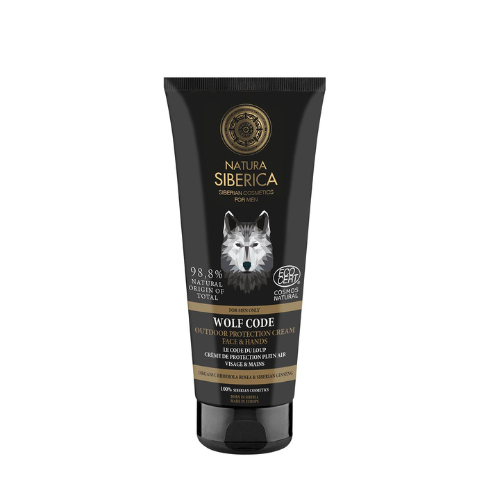 Ochronny krem do twarzy i dłoni na każdą pogodę Wolf Code Natura Siberica Men