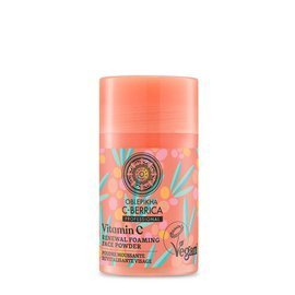 Wegański, rewitalizujący puder myjący do twarzy z witaminą C Oblepikha C - berrica
