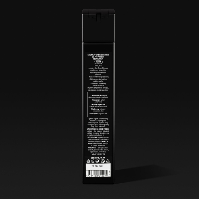 Naturalny orzeźwiający żel pod prysznic dla mężczyzn White bear Natura Siberica Men