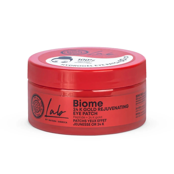 Płatki pod oczy z peptydem i 24K złotem Lab Biome