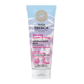 Wegańskie, nawilżające mleczko do ciała Królowa Tajgi z Jakucji Taiga Siberica