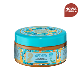 Wegański, głęboko oczyszczający sosnowy peeling do ciała na bazie hydrolatu z rokitnika Oblepikha Professional