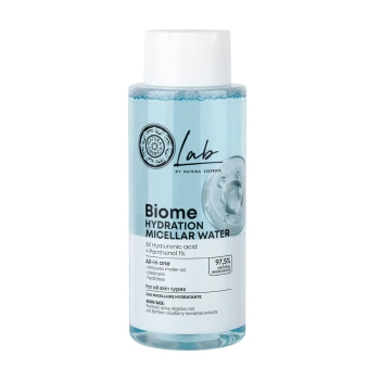 Woda micelarna do twarzy z kwasem hialuronowym i pantenolem,  Lab Biome