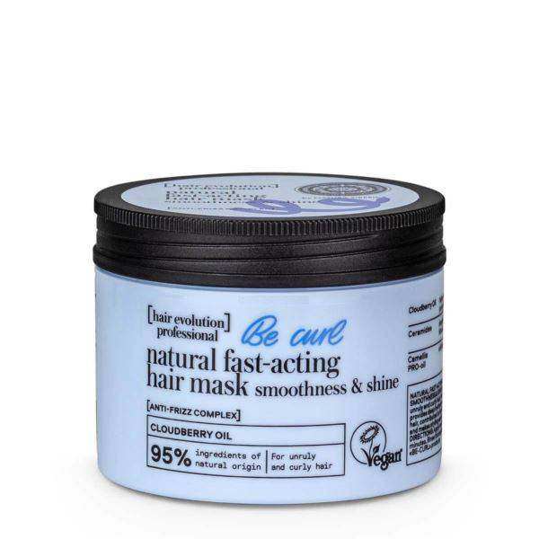 Naturalna, wegańska maska do włosów kręconych Be Curl Wygładzenie i Blask Hair Evolution
