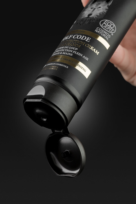 Ochronny krem do twarzy i dłoni na każdą pogodę Wolf Code Natura Siberica Men