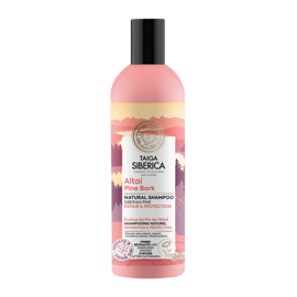 Wegański szampon do włosów z ałtajską sosną Odbudowa i ochrona Taiga Siberica