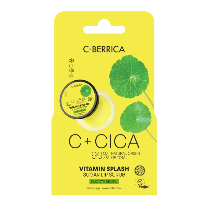 Peeling do ust cukrowy wygładzający, Cica C-Berrica