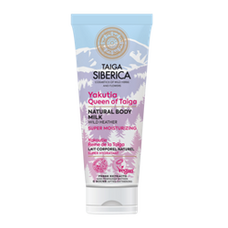 Wegańskie, nawilżające mleczko do ciała Królowa Tajgi z Jakucji Taiga Siberica