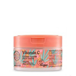 Wegańskie, rozświetlające płatki do twarzy z witaminą C Oblepikha C-berrica