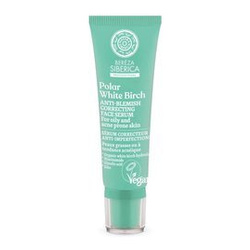 Wegańskie serum do twarzy przeciwdziałające niedoskonałościom do skóry tłustej oraz z tendencją do powstawania trądziku Bereza Siberica