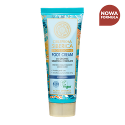Wegański odżywczy krem do stóp na bazie hydrolatu z rokitnika Oblepikha Professional