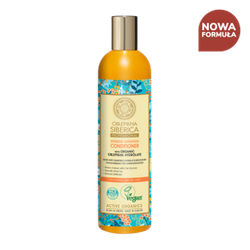 Wegańska odżywka do włosów normalnych i suchych na bazie hydrolatu z rokitnika Oblepikha Professional