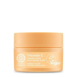 Wegański, tonizujący krem do twarzy z witaminami C i B5 Oblepikha C-berrica